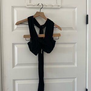 ARE YOU AM I Wrap Top